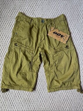 Olive Green Men’s Cargo Shorts
